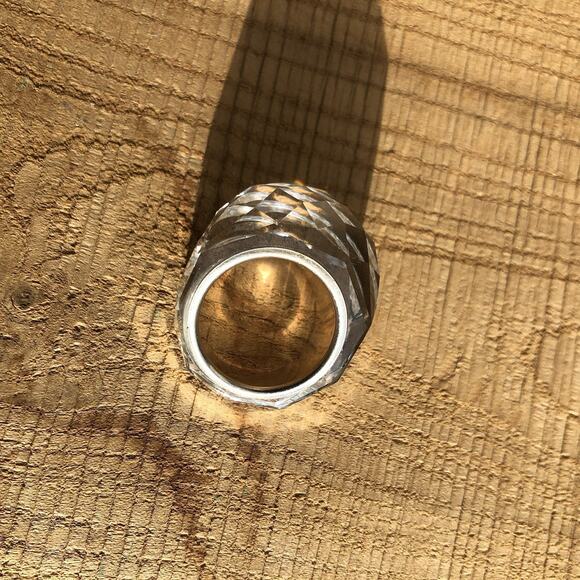 Swarovski Crystal Nirvana Cocktail Ring Size 6.5 - 7 (52mm) Sparkle Bling Glam - Picture 7 of 11